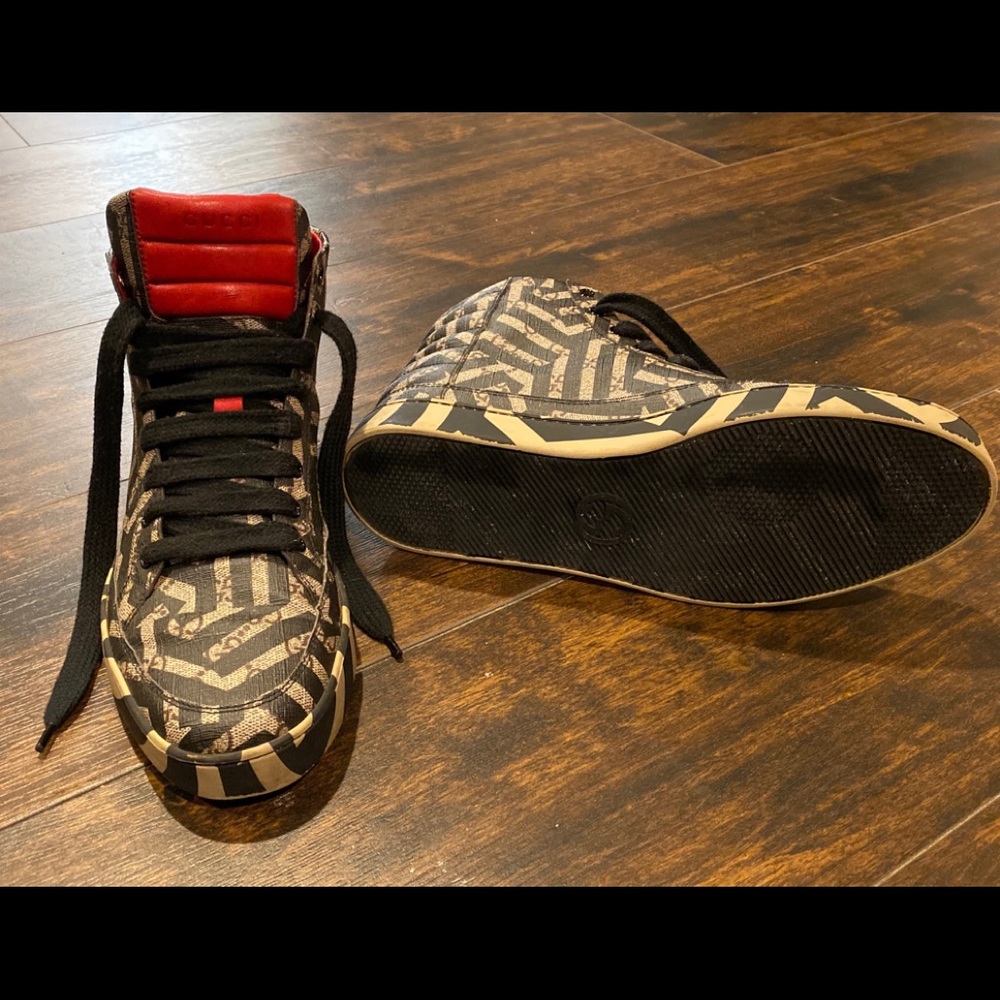 *Gucci GG Caleido Canvas High-Top Sneaker*
